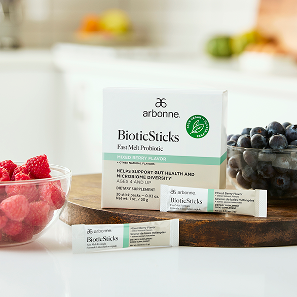 Bio Stick File BioticSticks Fast Melt Probiotic | Shop-All/Nutrition/Stick-Packs | Arbonne
