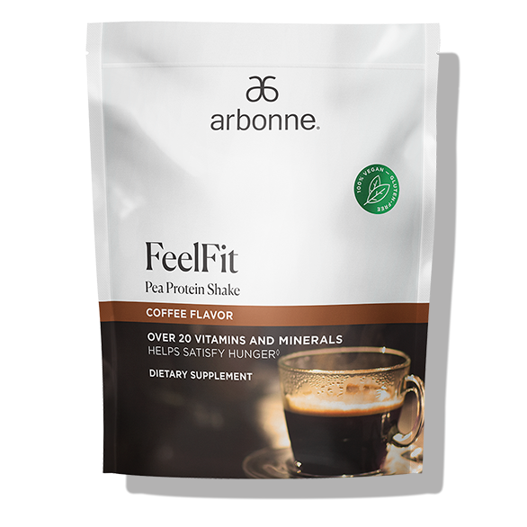 FeelFit Pea Protein Shake - Coffee Flavor | Shop-All ...