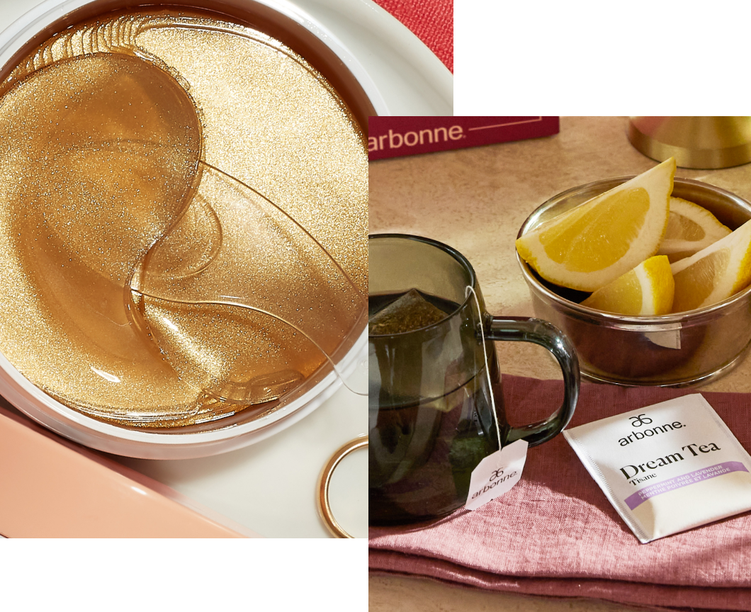 Arbonne gold bag sale